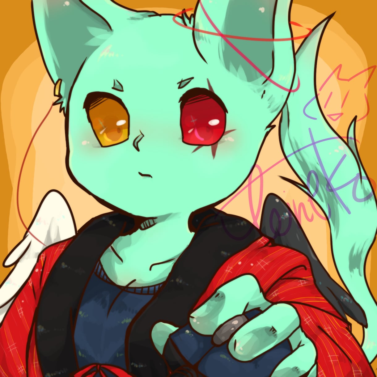 ケモノ系、人外キャラクターのアイコン描きます あなたのオリジナルキャラクターを描かせてください。 イメージ4