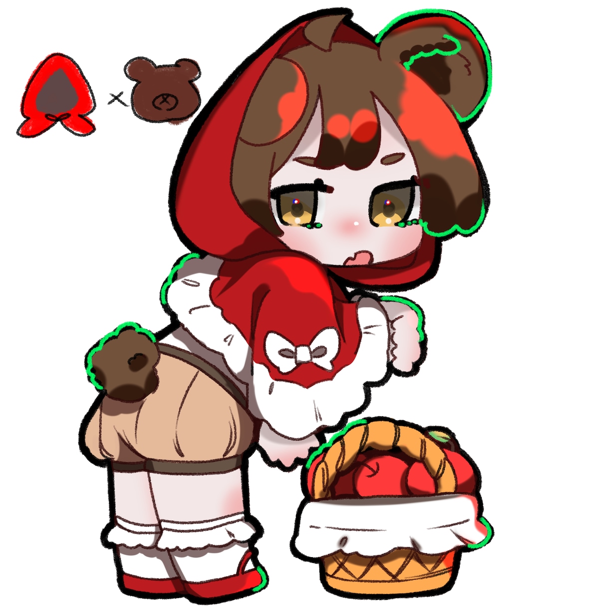 ミニキャラを描きます 配信などなど様々な場面で使用可能なミニキャラを製作します！！ イメージ3