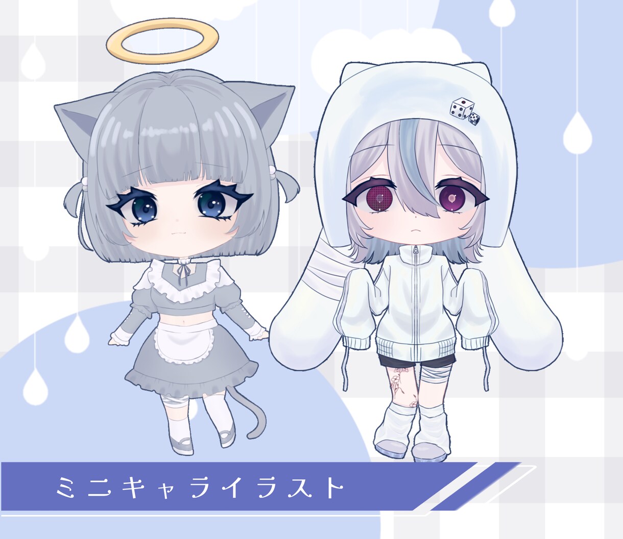 VTuber立ち絵・モデリング承ります キャラデザ・モデリング込!お得にVTuber始めませんか? イメージ3