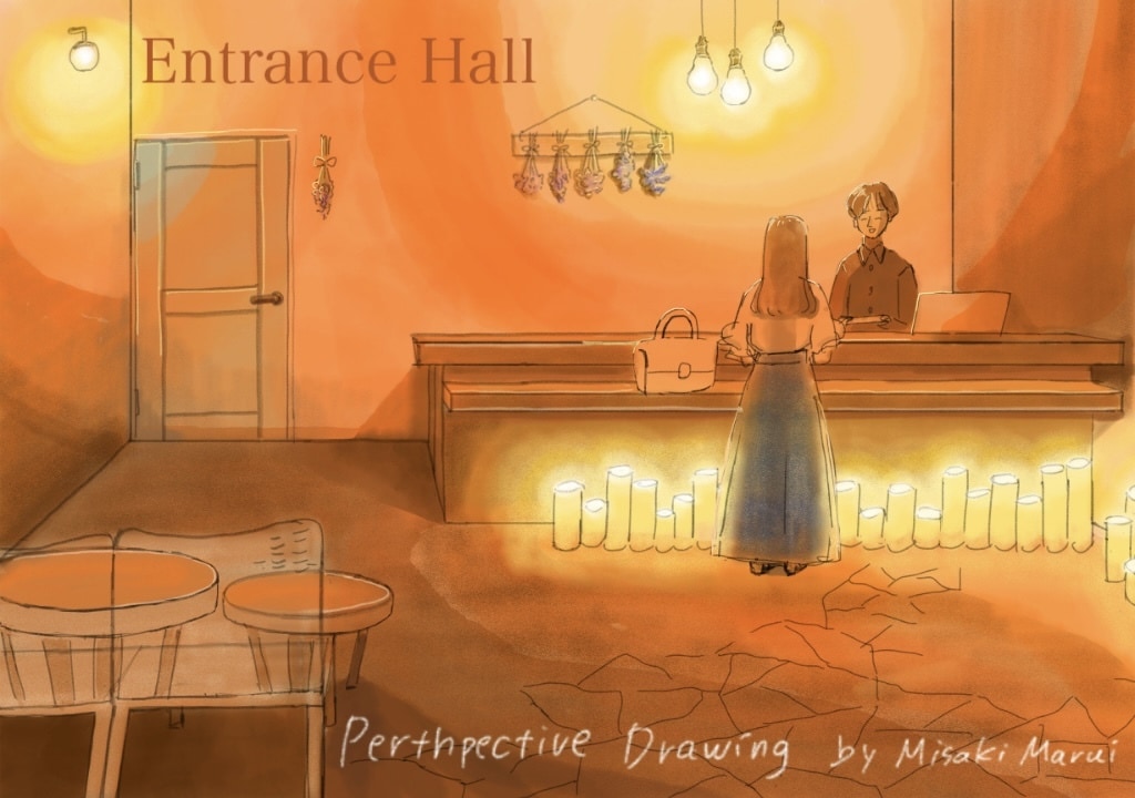 温かみのある、手描き内観パースを描きます 住宅・店舗などの広告も存在感UPの大効果‼ イメージ5