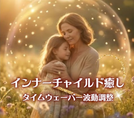 タイムウェーバーでインナーチャイルド癒し調整します 幼い頃の悲しみを癒す、内なる子どもへ贈る愛の手紙（４w調整） イメージ1