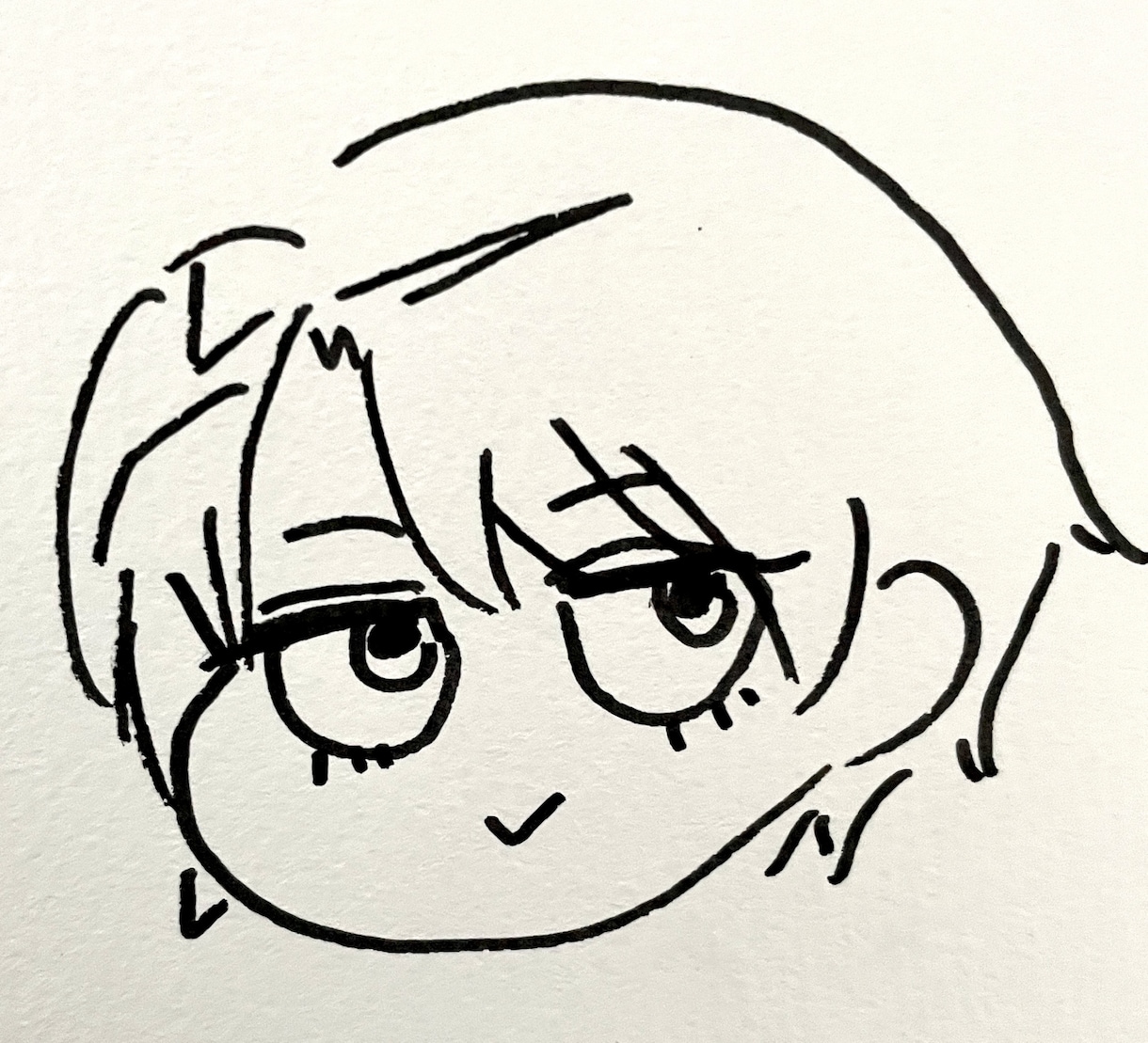 お試し用⭐︎めちゃラフ！な似顔絵描きます ゆるくてラフな似顔絵をお試ししてみたい方向けの似顔絵です。 イメージ1