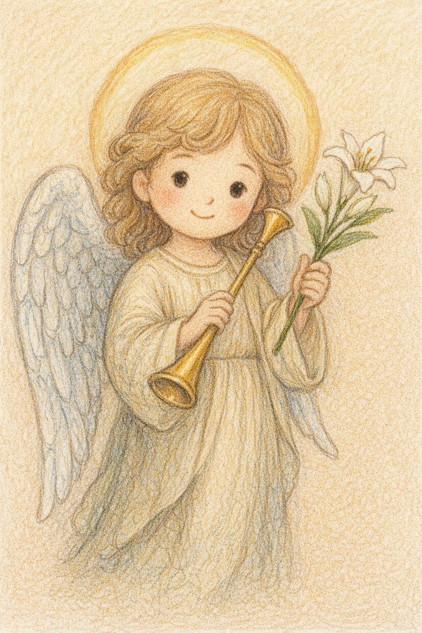 Gabrielイラストとメッセージをお伝えします ガブリエル⭐︎大好評⭐︎ハンドメイドのイラスト＆メッセージ イメージ1