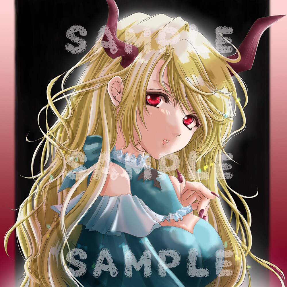キレイ系オリジナル キャラクターイラストを描きます 10件まで特価中★SNSのアイコンやヘッダーなどに★ イメージ2