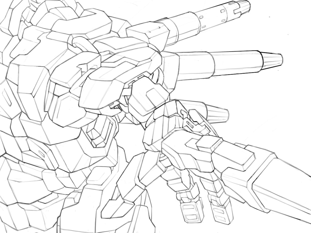 ラフ（落書き）、設定からオリジナルのメカを描きます 商用利用・著作権譲渡可能です！(別途オプション) イメージ7