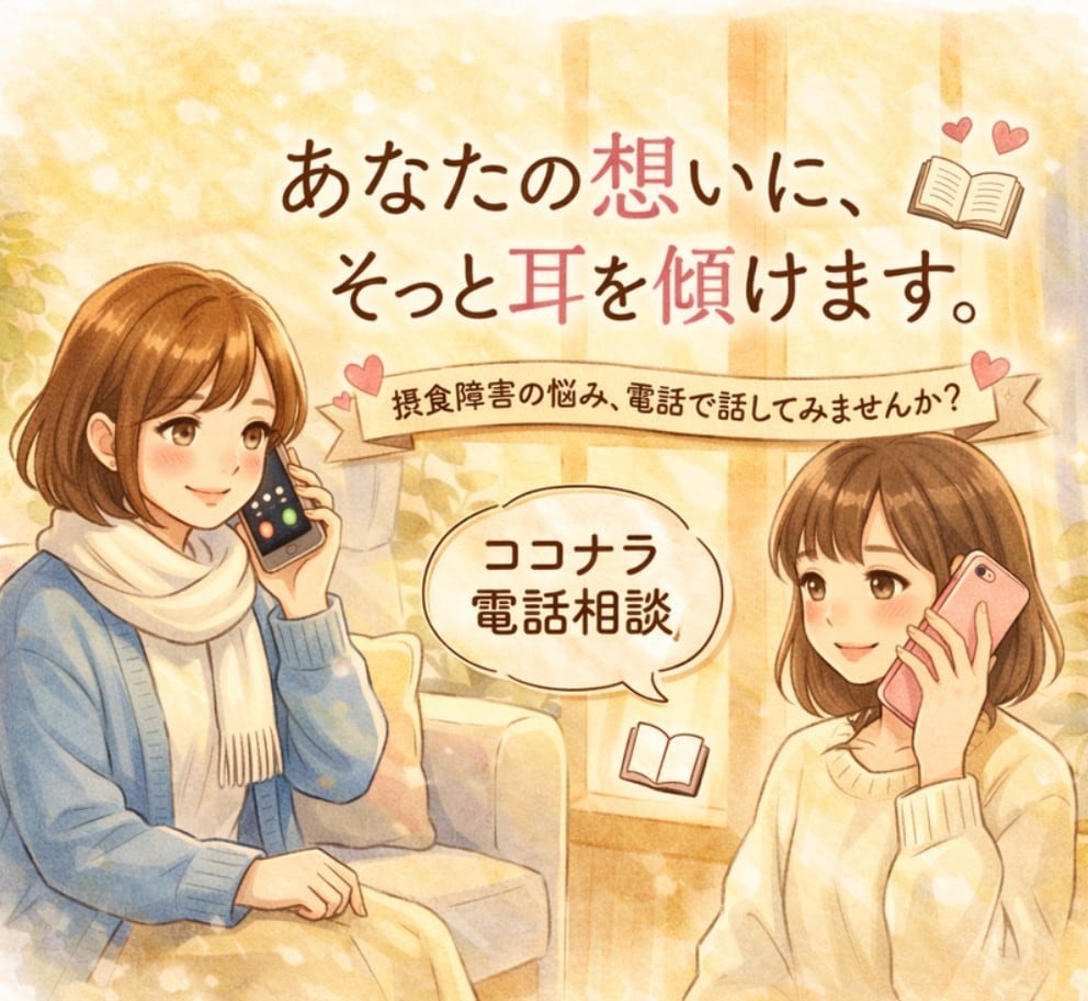 今すぐ摂食障害経験者が何でもお話お聞きします 経験者だからこそ分かる不安や葛藤に寄り添いお話をお聴きします イメージ1