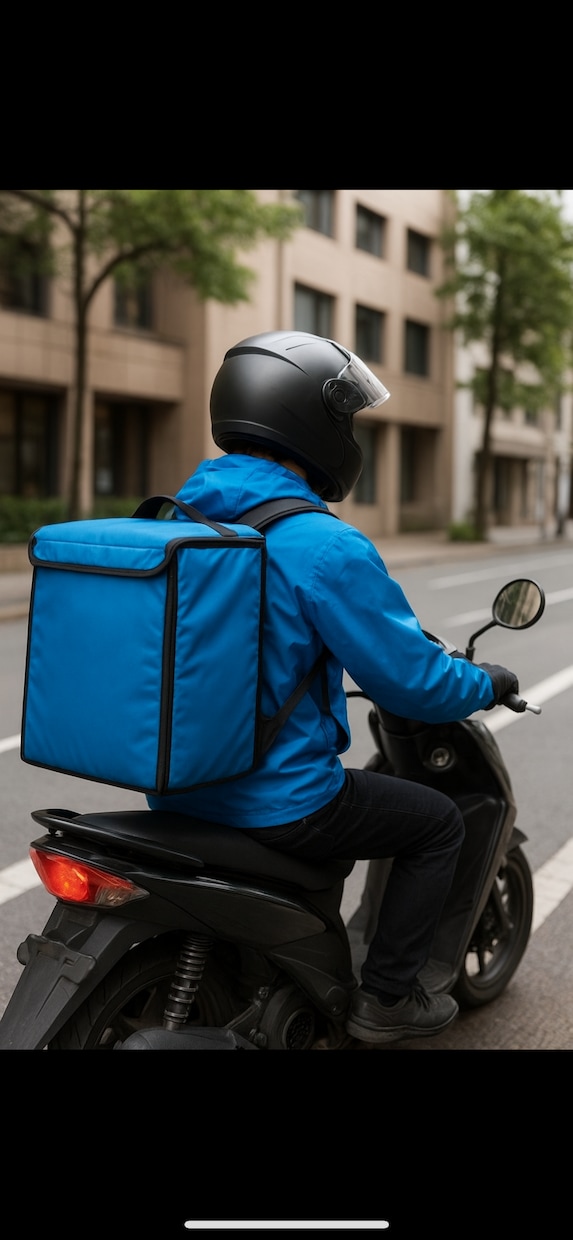ウーバーイーツ配達員のやり方教えます バイクでウーバーイーツ配達員歴３年です。 イメージ1
