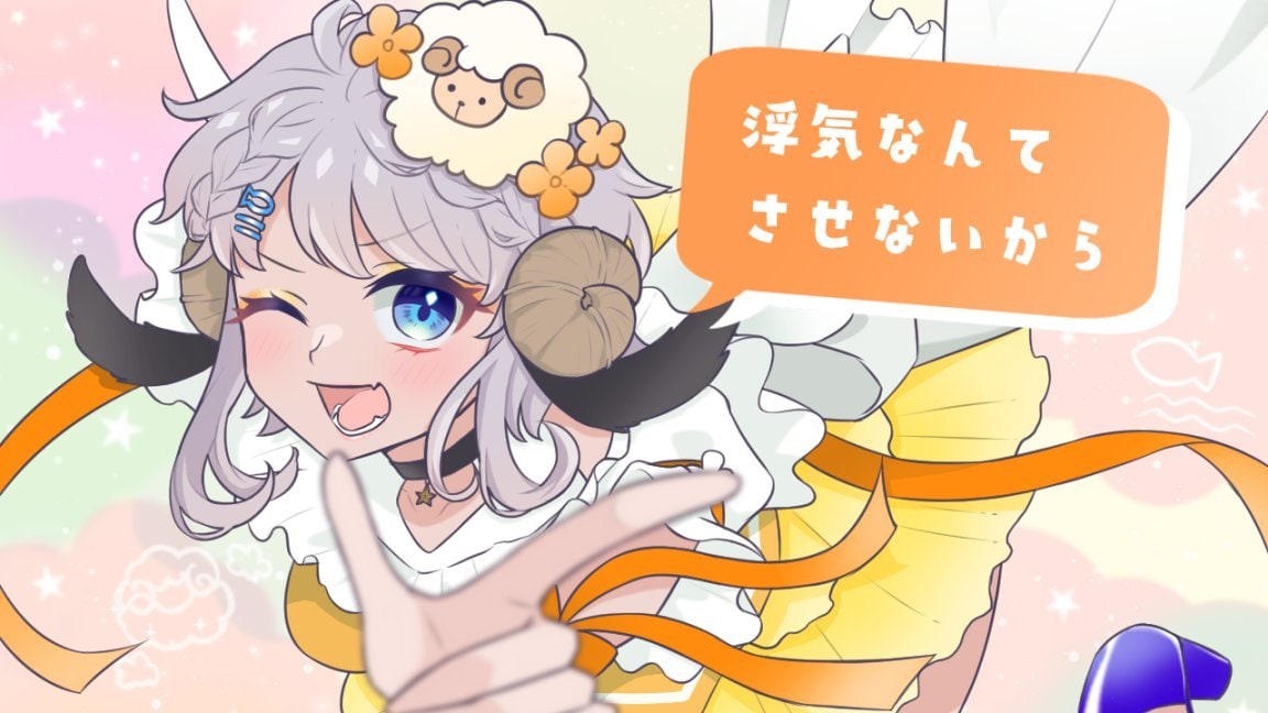アイコンや配信、歌ってみたサムネなどお描きします キラキラ透明感のある可愛いイラストをお届けします！ イメージ3