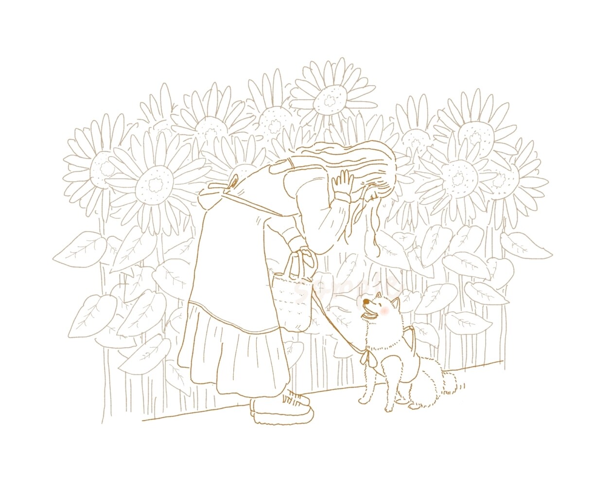 お写真から線画で似顔絵をお描きします 24時間以内にお返事致します◎ イメージ7