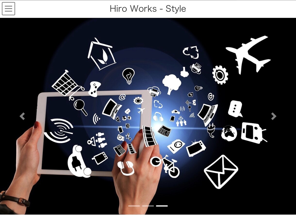 WordpressでWebサイトを作成します 人との繋がりを大事に出来るようなサイト制作を心掛けております イメージ1