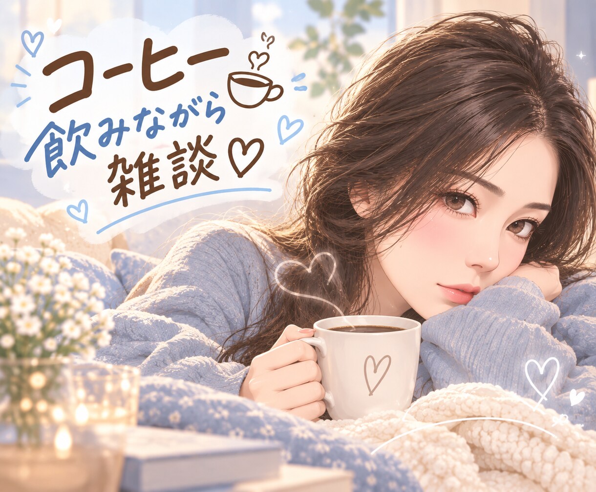 ほんわか喋り、気軽に対応致します 優しい対応、お試し3分でも話そっ イメージ1