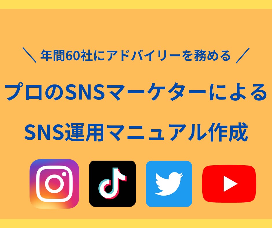 あなただけのSNS運用マニュアルを作成します 持続的に自分でアカウント運用したい方へおすすめです！ イメージ1