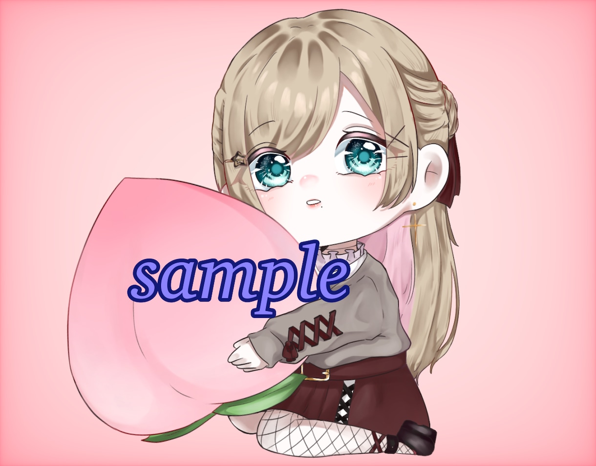 デフォルメアイコン依頼承ります もちもちしたくなるデフォを描きます イメージ4