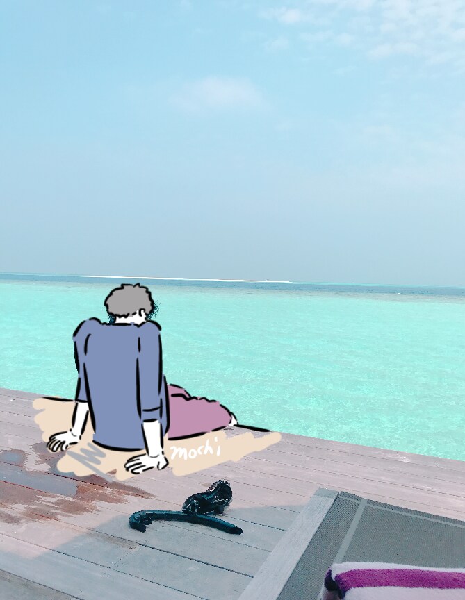 シンプルアイコン作成します 写真とおしゃれ似顔絵のコラボです！ イメージ1