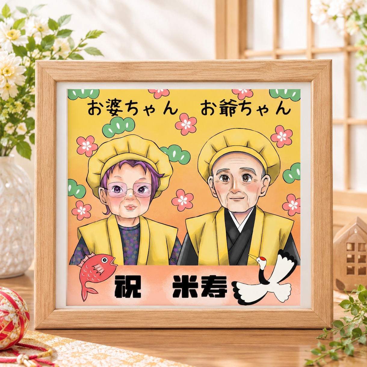 写真から♡デジタル手書きで似顔絵をお描きします 衣装変更OK！写真だけじゃ物足りない方に、おすすめです♡ イメージ1