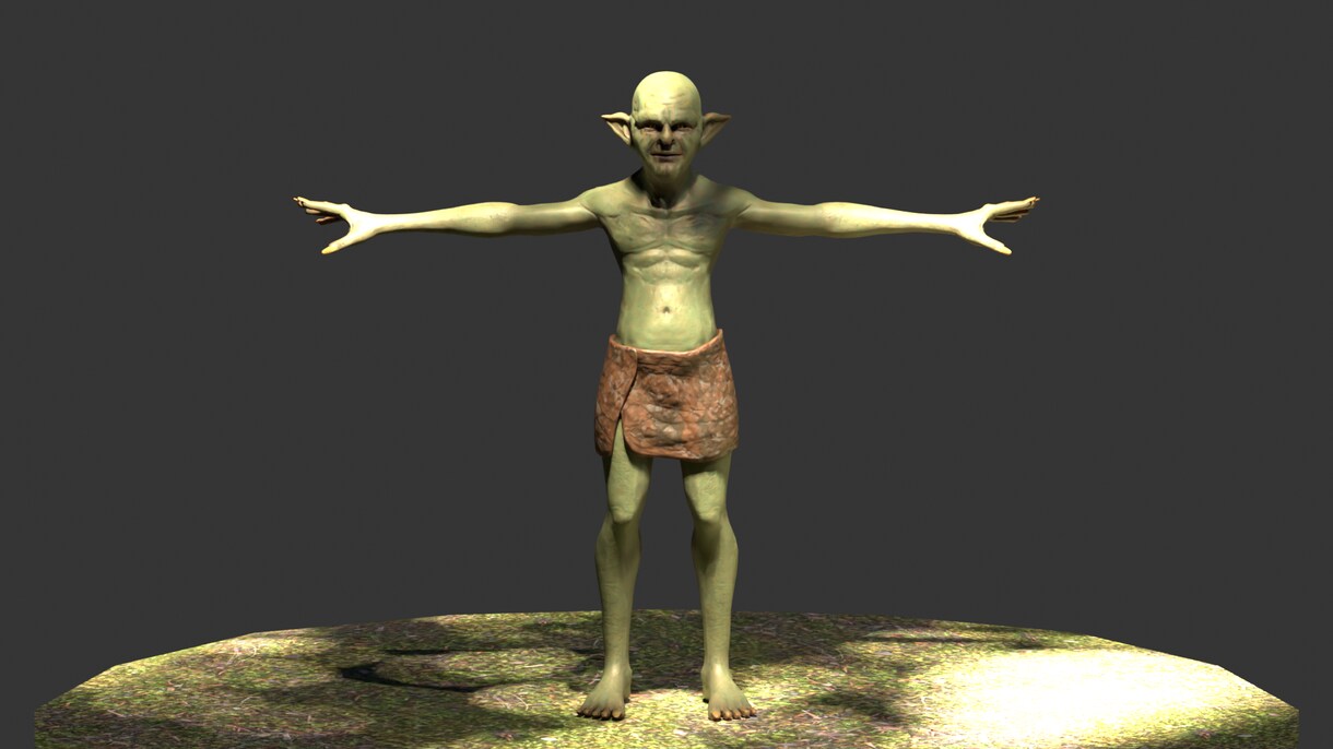 Blenderでオリジナル３Dキャラクター作ります アイデアを形に！あなただけのオリジナルキャラを3D化 イメージ1