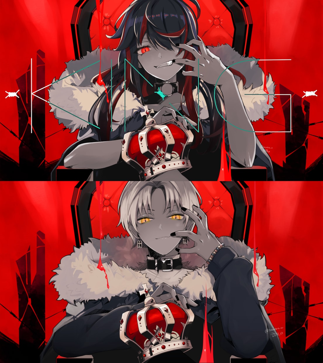 歌ってみた絵、ボカロ曲、MV絵他イラスト描きます 企業実績有！世界観重視、高品質イラストを万全のサポート体制で イメージ2