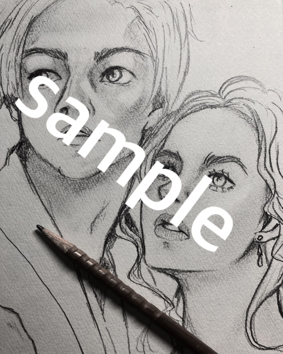 依頼主様だけのイラストを描きます 貴方だけの世界に一つの作品をお届けします！ イメージ2