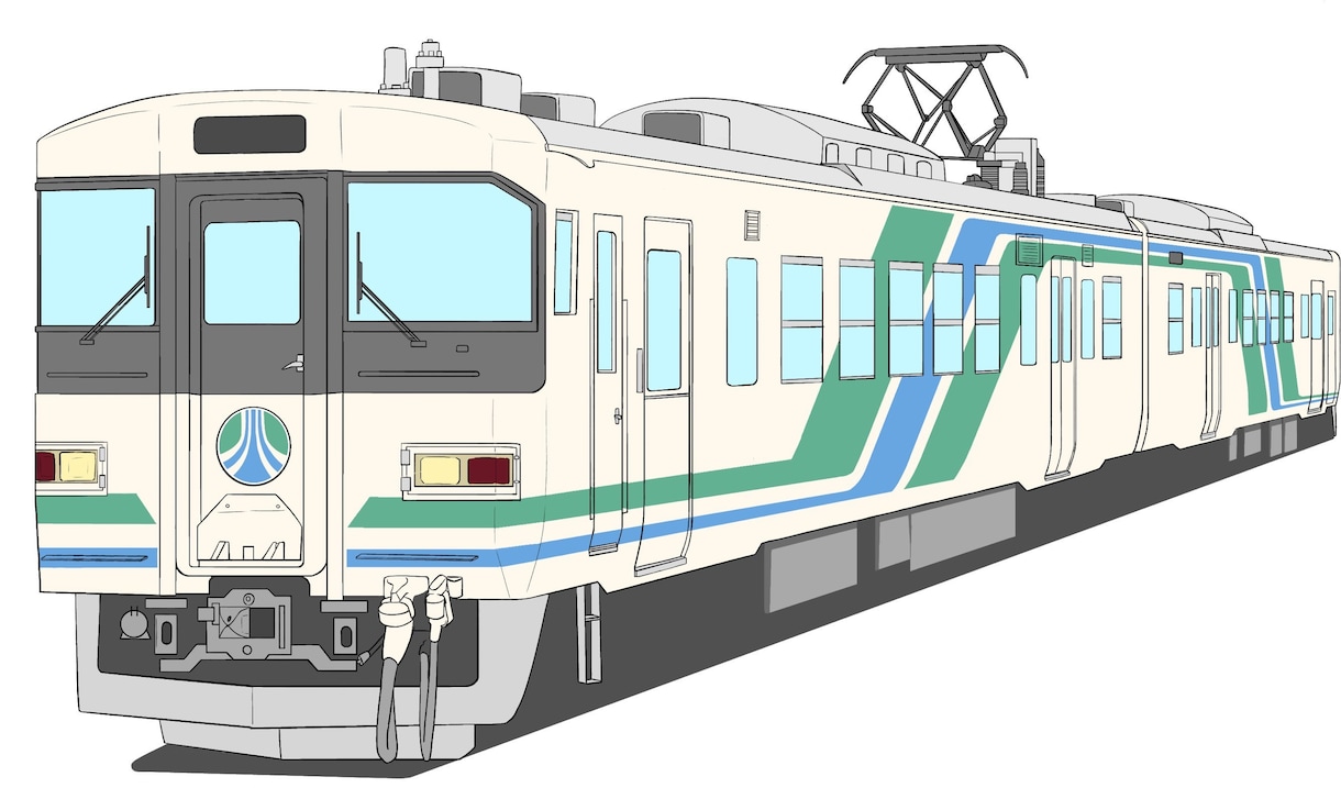 電車のイラストを描きます お好きな車両イラストをアイコン等に！ イメージ1