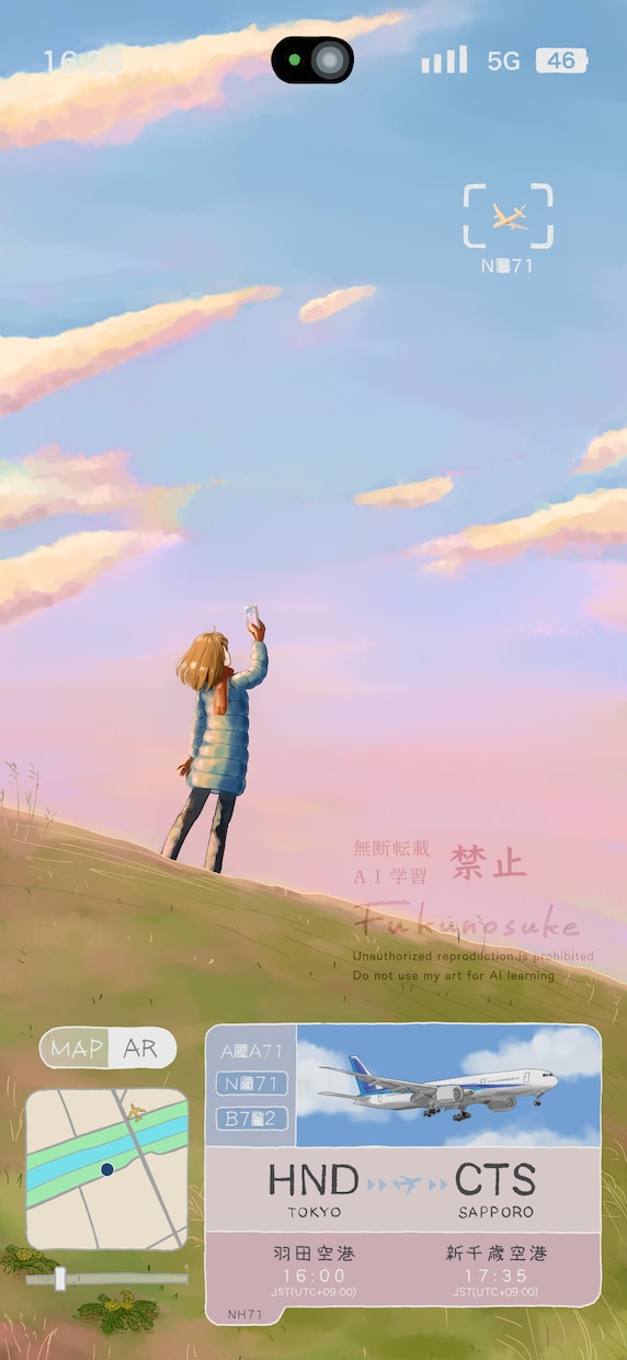 スタンダードプラン　デジタルイラスト作成いたします 動植物、背景などを絡めた人物画がおすすめです イメージ7