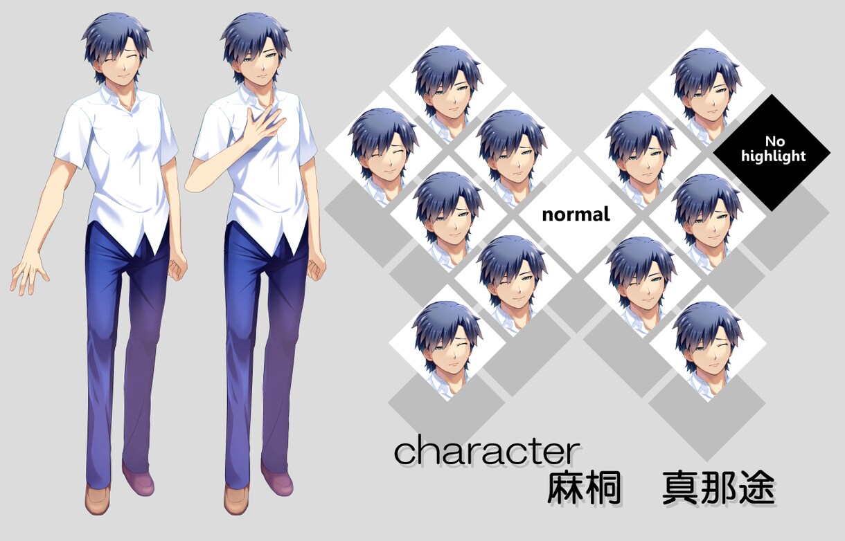 アニメ・ゲーム風イラスト描きます カッコいい男性キャラクターが得意です イメージ2