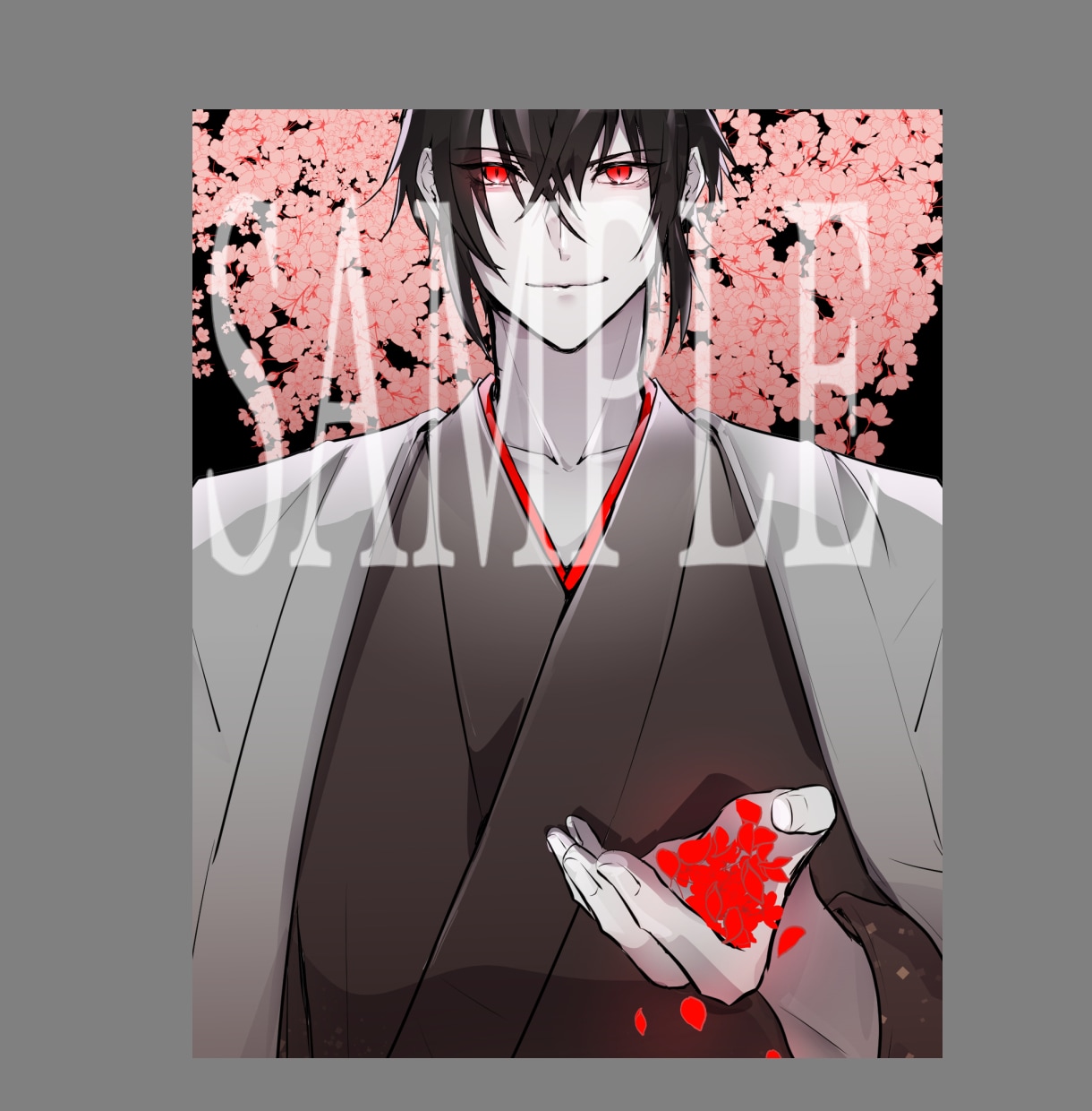 凛とした雰囲気や、かっこいいイラストを描きます 凛とした大人っぽい青年キャラや、弓道描写をお求めの方へ！ イメージ6