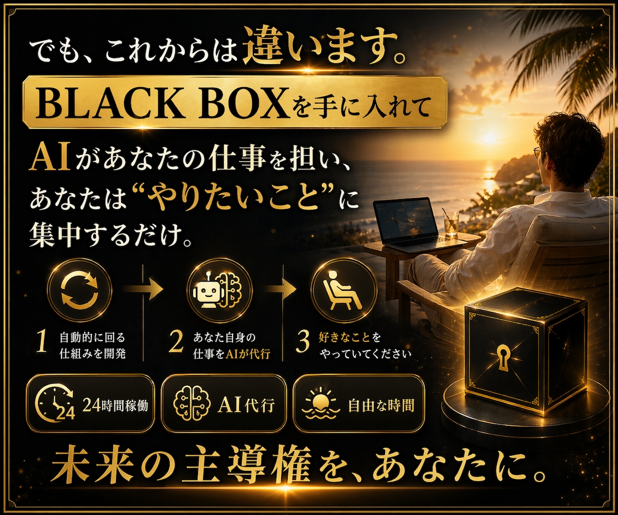 デジタル資産『BLACK BOX』で収入源増やます 〜即出品可能なデジタル資産をあなたのスマホに〜 イメージ5