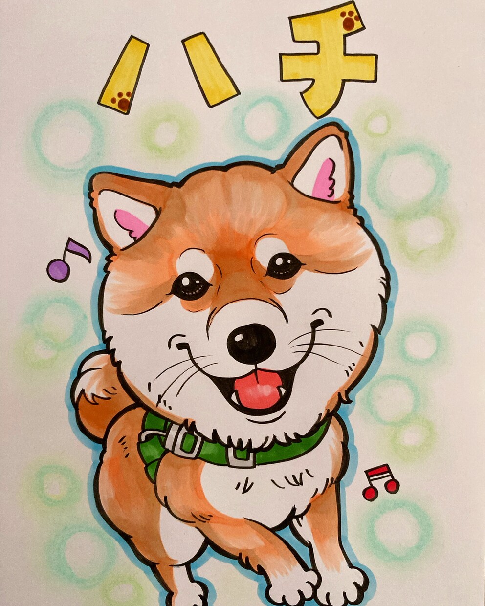気持ちのこもった暖かい似顔絵描きます 世界に一つ、お名前にちなんだポエムもお任せ下さい イメージ3