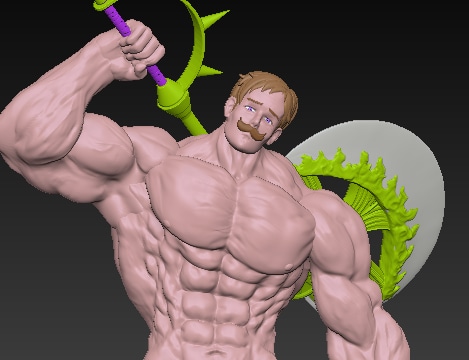 フィギュア用3Dデータを製作致します オーダーメイドで世界に一体だけのフィギュアを製作致します。 イメージ1