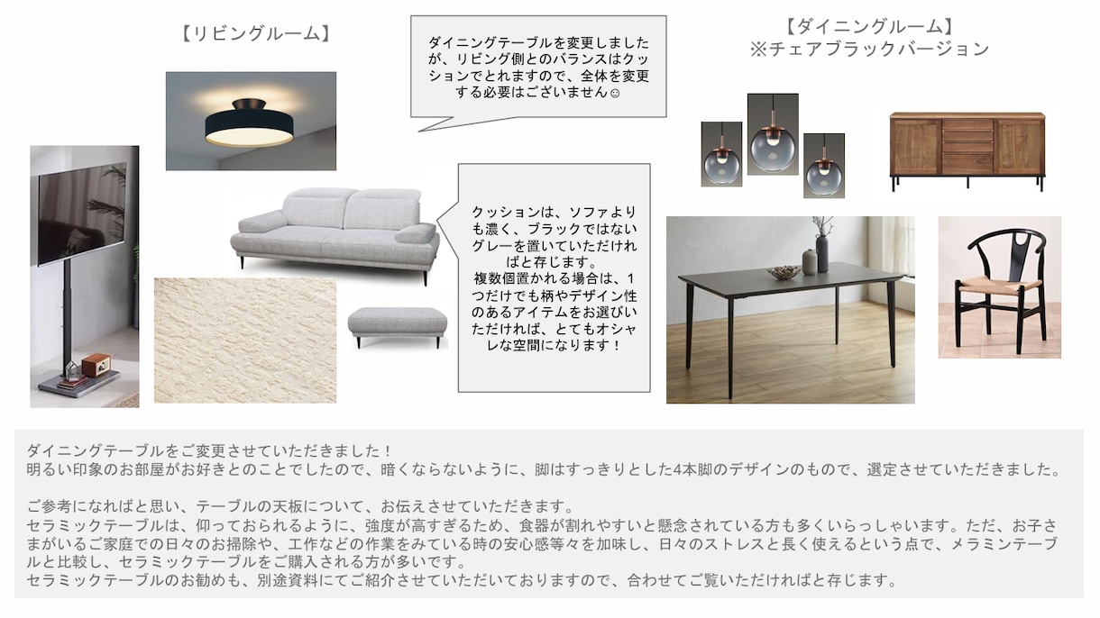 1万人の実績：後悔しないコーディネートをいたします 【Lite Plan】配置・家具・内装・アート・照明・植物 イメージ9