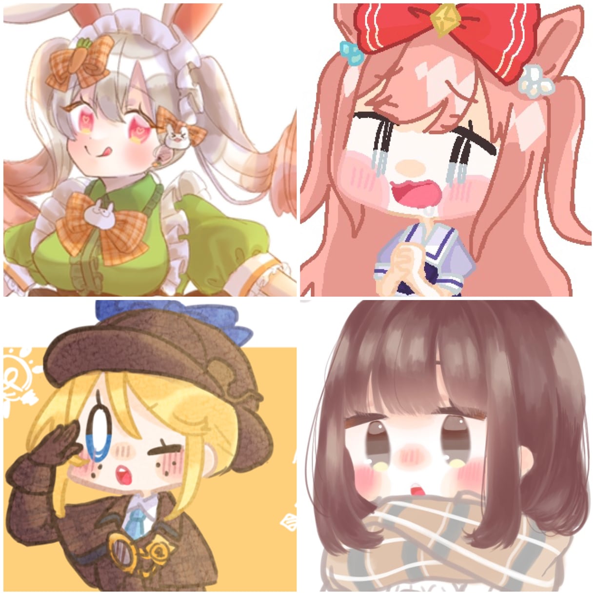 アイコンイラスト描きます かわいいデフォルメキャラ描きます！頭身絵も可です！ イメージ5