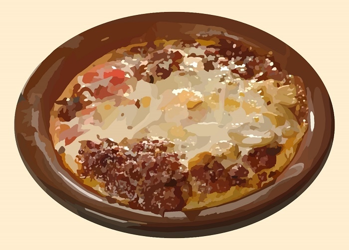 料理の写真を基に絵画風のイラストにします 料理をイラストにすると美味しそうに見えます イメージ9