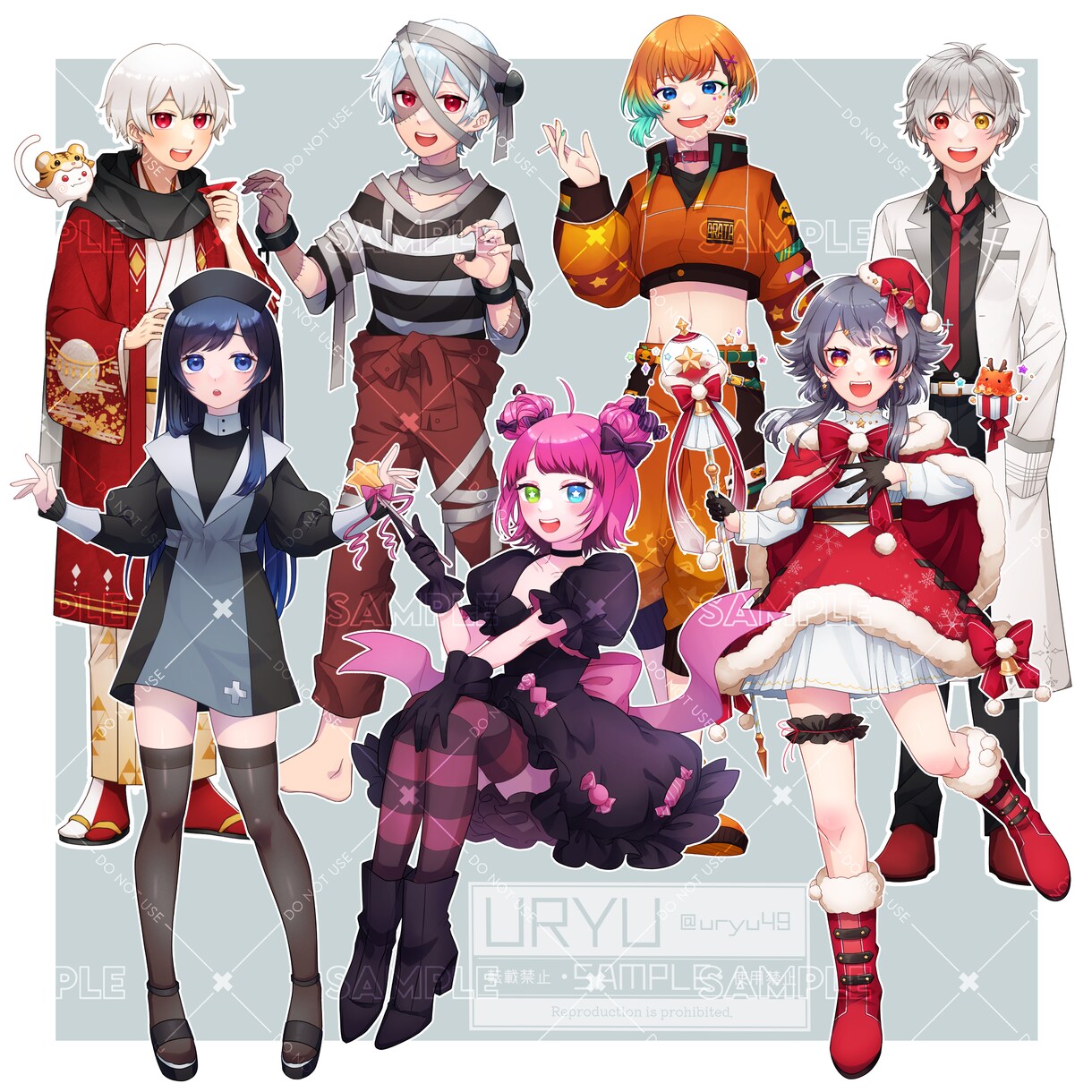 IRIAM/TRPG等のイラスト制作いたします 配信者を目指してる方、TRPGをもっと楽しみたい方にぜひ！ イメージ5