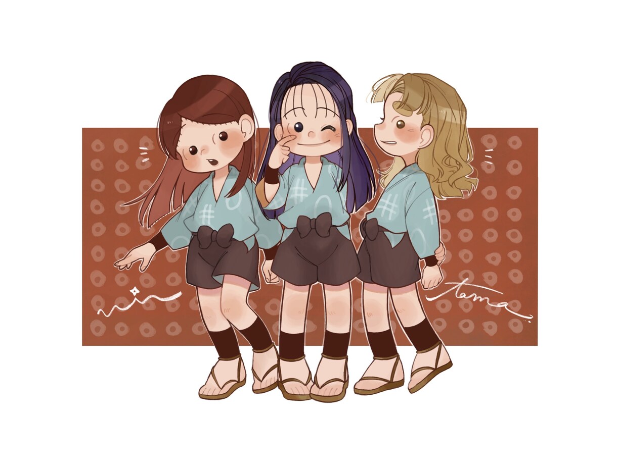 イラスト制作　一枚1000〜行ってます ご要望に合わせたスタイルで製作致します イメージ1