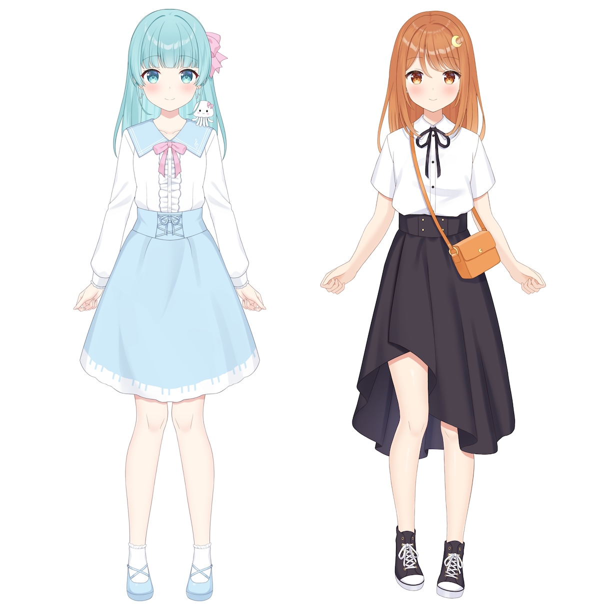 Live2D用イラスト、モデル制作します 商用利用可！イラストからモデリングまで行います イメージ4