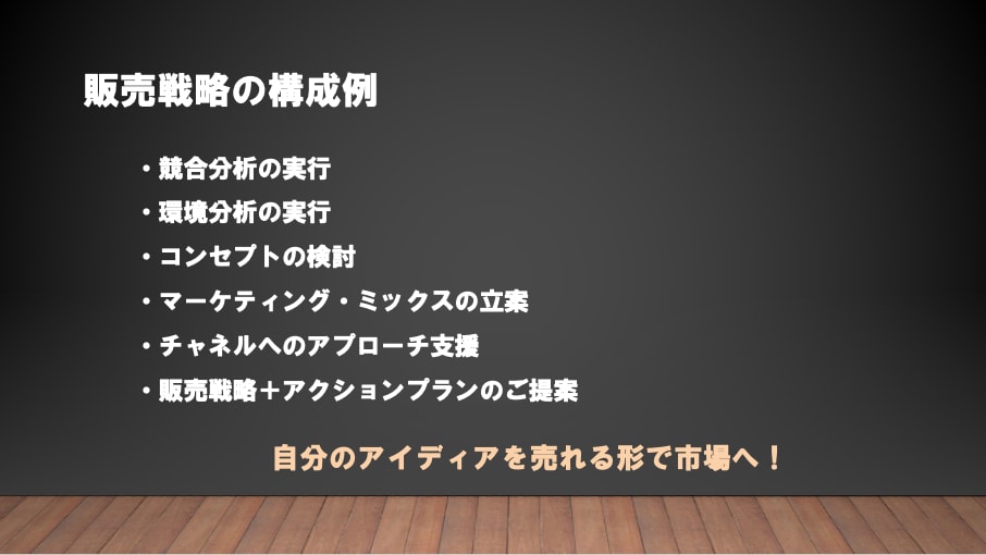 あなたの挑戦を形にします 商品販売のアクションプラン作成をお手伝い！ イメージ3