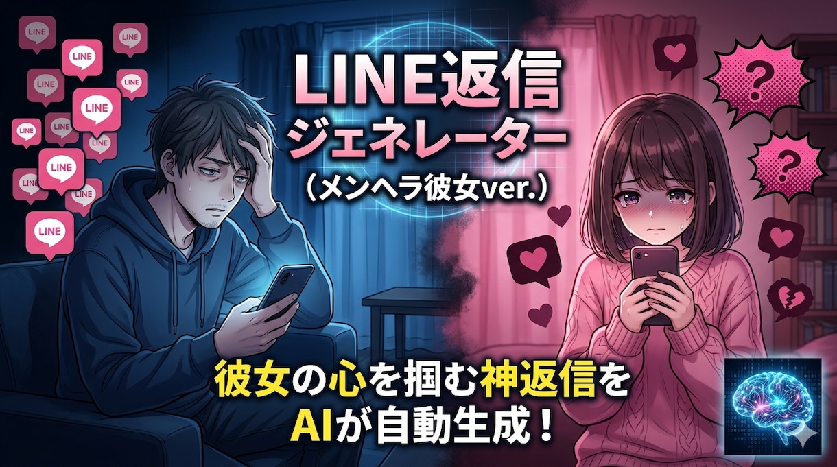 LINE返信生成プロンプトを作成いたします オリジナルバージョン・カスタマイズ用バージョンに対応可能です イメージ2