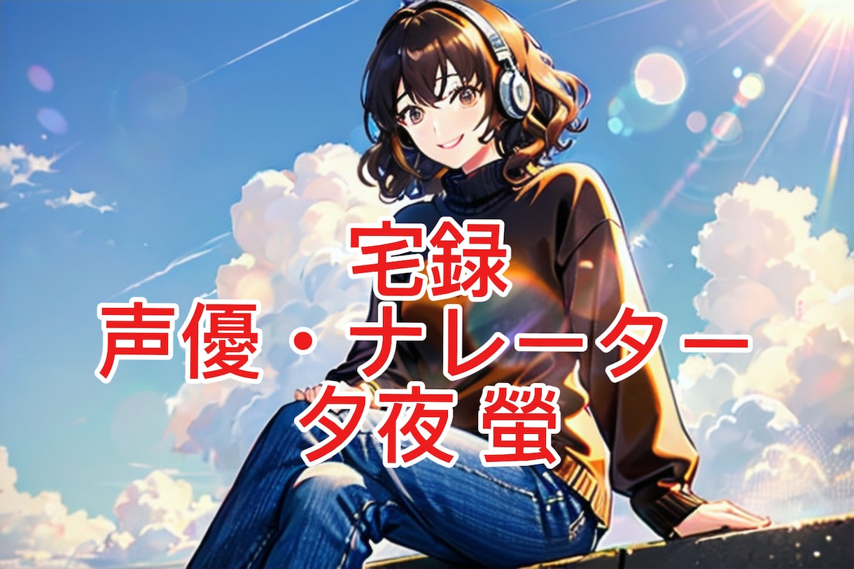 中低音にて、キャラクターボイス宅録します 中低音にて、キャラクターボイスを宅録いたします！ イメージ1