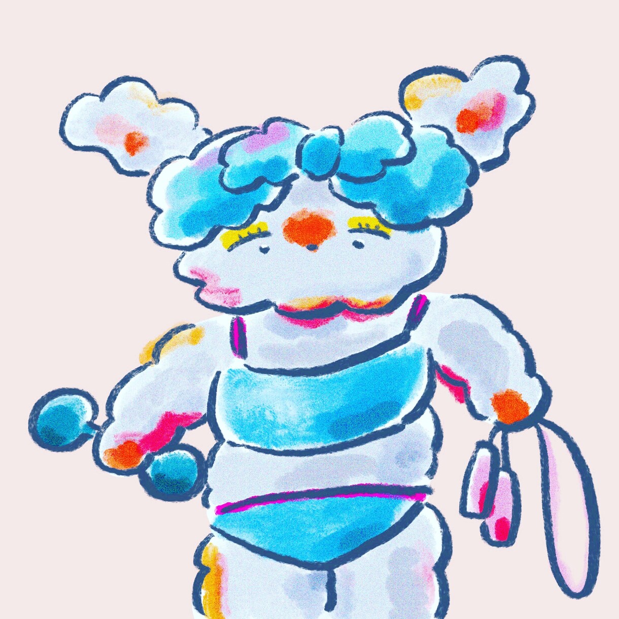 かわいい動物イラストを描きおろします SNSのアイコンなどにおすすめです イメージ4