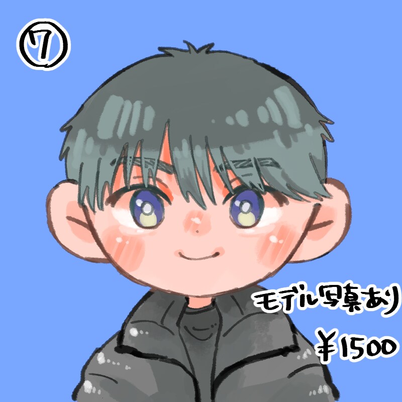 即日可！かわいい♡デフォルメアイコン制作いたします SNSアイコン以外にも、TRPGの顔グラ等で使用できます☆ イメージ8