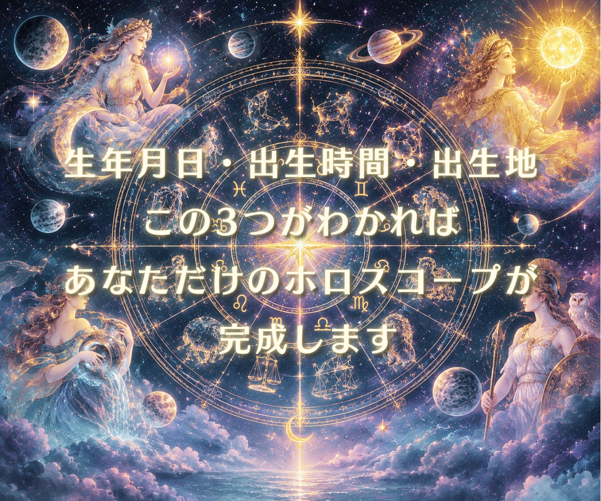 10天体の、その先へ―隠された10の星鑑定します 恋愛・金運・仕事運・転職・開運・宿命・人生・生きづらい・才能 イメージ3