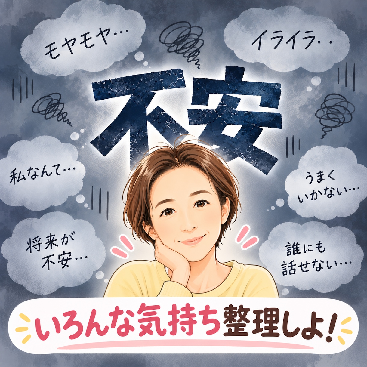 その不安もう我慢しなくて大丈夫。丸っと受け止めます 子育て｜人間関係｜自分について｜発達特性｜40代からの副業 イメージ1