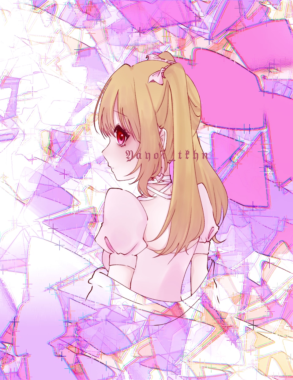 お客様希望のイラストお描きします 柔らかい雰囲気の塗り、寒色系が得意です イメージ1