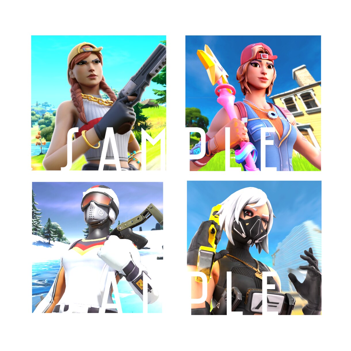 大人気！FORTNITEヘッダーアイコン制作します 安く早く！お客様のご希望に添って制作させていただきます。 イメージ4