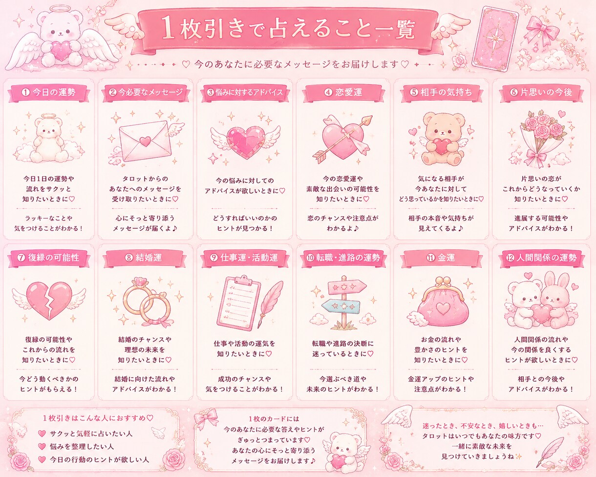 あなたに寄り添った占いをします 優しく対応しますお気軽に相談して下さいね♪ イメージ2