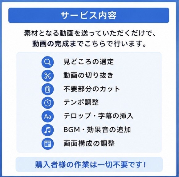 伸びる切り抜き動画を作成します あなたの動画を、もっと多くの人に届ける切り抜きショート動画！ イメージ2