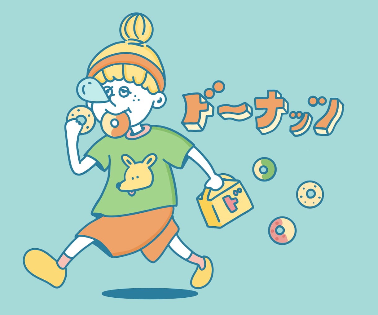 ゆる〜いイラスト描きます ユーモアたっぷり可愛いオリジナルイラスト届けます イメージ4