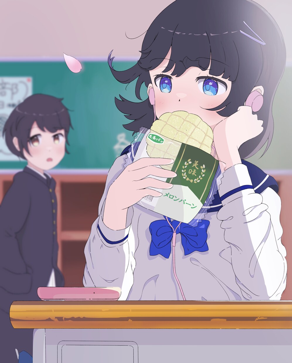 アニメ塗りでキャラクターを描きます 世界で1枚だけの空気感のあるイラストを。 イメージ4