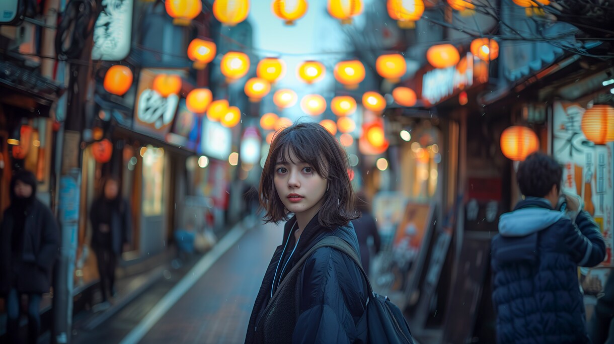 AIで女性・男性メインの画像を作成します ！レタッチ（色調補正）も行いお届けします。 イメージ3
