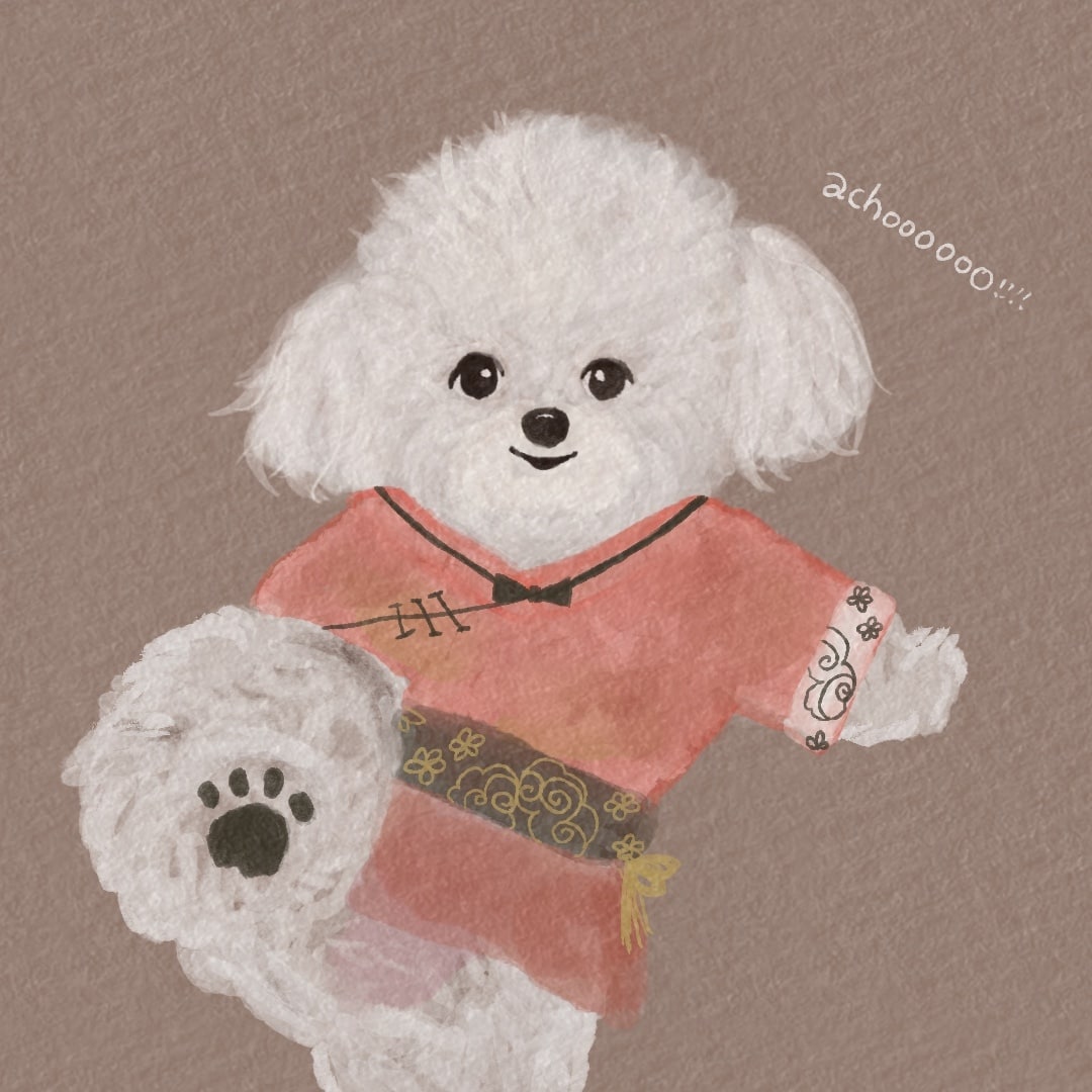 ふんわり優しい雰囲気のアイコンお描きします 《絵本のような優しいイラスト》 イメージ3